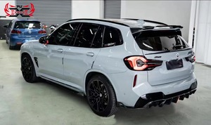 Para BMW X3M F97 X4M F98 Lci <span class=keywords><strong>2022</strong></span>, gran oferta, fibra de carbono, estilo AE, parachoques trasero, difusor trasero, Kit de carrocería, accesorios para coche - Product Image 4