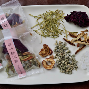 Thé Infusion aux Herbes Aromatisé Bai Sheng Premium avec <span class=keywords><strong>Chèvrefeuille</strong></span>, Rose, Zeste d'Orange Séché et Feuille de Lotus - En Sachet - Product Image 3