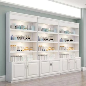 LE Cosmetics Display Cabinet Beauty <b>Salon</b> Skincare Display Cabinet European Style Nail <b>Salon</b> Massage Parlor Product Container - Product Image 5