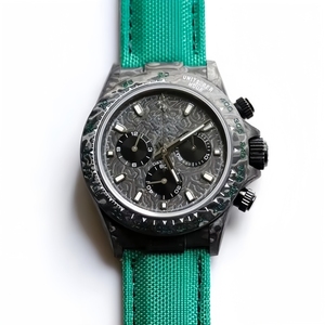 <span class=keywords><strong>Montre</strong></span> chronographe pour <span class=keywords><strong>homme</strong></span> en fibre de carbone forgée de luxe sur mesure ODM OEM, <span class=keywords><strong>montre</strong></span> à quartz super lumineuse pour l'extérieur - Product Image 6