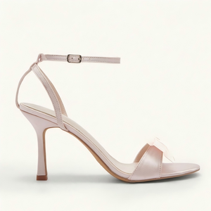 Scarpe da Sposa Eleganti e Sexy da Donna, <span class=keywords><strong>Tacco</strong></span> <span class=keywords><strong>a</strong></span> Spillo, Punta Rotonda, Cinturino alla Caviglia, in Raso Rosa Chiaro, Vendita all'Ingrosso - Product Image 3