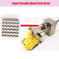 Automatische elektrische 110V/220V hogesnelheidsmodel frietstrookjes snijmachine aardappelchips snijmachine