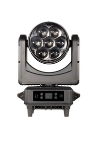 Foco móvil LED RGBW impermeable 7x60W con zoom tipo ojo de abeja para iluminación de escenarios exteriores, conciertos, clubes, eventos, bodas, DJ, IP65 - Product Image 4