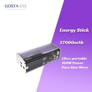 AA121902 GOSTA ES100 97.2Wh 100W 200W Power Bank Portatile Versatile con Torcia LED, Batteria ad Alta Capacità per Laptop e Telefono - Product Image 1