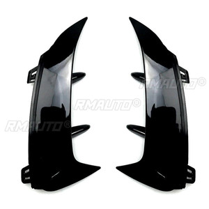 1 Par de Adhesivos Decorativos Negros Brillantes para el Parachoques Trasero, Alerones Laterales para W177 A200 A250 A35 AMG 2019 - Product Image 5