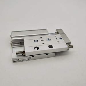 Cylindre pneumatique à glissement de précision SMC MXF8 MXF12 MXF16 MXF20, double action, profil mince - Product Image 2