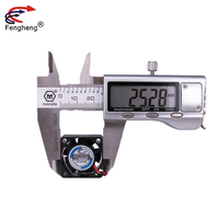 2510 0.15A 2500rpm DC 5V 12V ventilateur de refroidissement 25mm DC ventilateur sans balais LED voiture lumière ventilateur de refroidissement