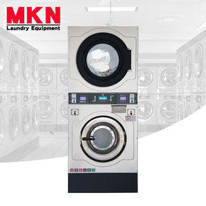 MKN Équipement de Blanchisserie Offre Spéciale Produit <span class=keywords><strong>Professionnel</strong></span> Lavage et Séchage Machine 2 en 1 15/16/<span class=keywords><strong>18</strong></span>/20 <span class=keywords><strong>KG</strong></span> - Product Image 3