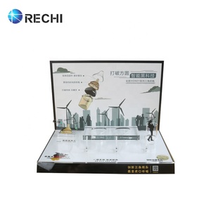 Espositore da banco RECHI <span class=keywords><strong>in</strong></span> acrilico bianco per biberon con display del prezzo - Product Image 4