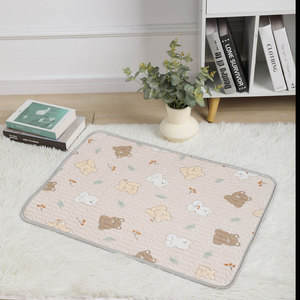 Venta caliente superficie de tela de refrigeración relleno de látex rociador de verano alfombrilla de refrigeración para mascotas para suelo sofá cama para perros y gatos - Product Image 5