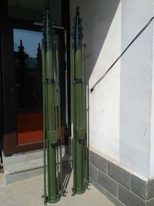 12M 16m Cabrestante Mástil telescópico Vertical Carga útil 25kg 8 Secciones - Product Image 5