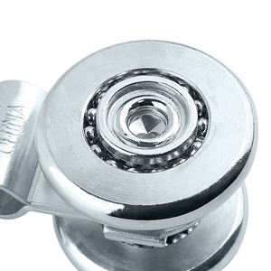 Prix d'usine <span class=keywords><strong>Chariot</strong></span> de guidage moderne <span class=keywords><strong>pour</strong></span> <span class=keywords><strong>rail</strong></span> de <span class=keywords><strong>porte</strong></span> de grange à roulettes, roulement de roue de <span class=keywords><strong>chariot</strong></span>, capacité de charge 200 kg, durable - Product Image 4