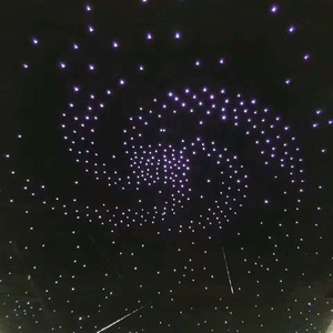 Fibre optique lumineuse, <span class=keywords><strong>LED</strong></span> 18W, 4m, 348 pièces, <span class=keywords><strong>kit</strong></span> d'éclairage d'intérieur à effet scintillant, <span class=keywords><strong>ciel</strong></span> étoilé, pour un plafond - Product Image 4