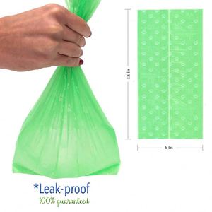 Biodegradable Compostable Degradable Pet Poop Waste Disposal Bag Dog Poop Poo Pop Bag Cornstarch Poop Bag for Dog - Product Image 5