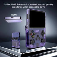 Nouvelles consoles de jeux R36HD Super Linux avec écran IPS de 3,5 pouces, lecteurs de jeux R36s économiques, contrôleur à bascule 3D, batterie de 3500 mAh