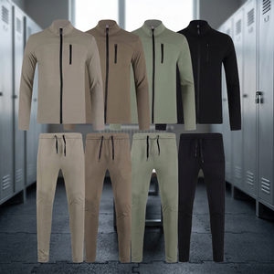 Chaqueta Deportiva Personalizada para Hombre, Talla Grande XL, Casual, Otoñal, Cortavientos, con Cierre Completo, Cuello Alto, Ecológica, de Secado Rápido y Ligera - Product Image 3