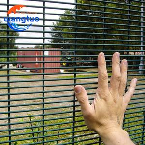 वेल्डेड पैनल 358 गर्म डुबकी गैल्वेनाइज्ड पाउडर लेपित पाउडर 358 लेपित किया गया पाउडर विरोधी चढ़ाई सुरक्षा बाड़ को स्पष्ट दृश्य जाल जेल बाड़ लगाना - Product Image 3