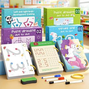Multifunctional Reusable <strong>Writing</strong> <strong>Pad</strong> Early Learning System With Cognitive Skill Builders - Product Image 1