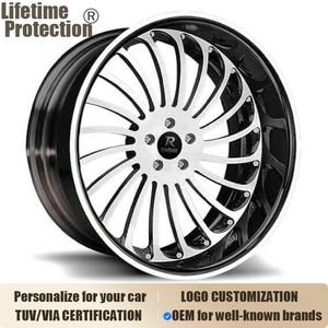 Ruedas Forjadas de 3 Piezas Rucci PAPER de 18-26 Pulgadas 5x112 5x120 5x114.3 para BMW <span class=keywords><strong>M5</strong></span> <span class=keywords><strong>Competition</strong></span> <span class=keywords><strong>Audi</strong></span> RS7 Mercedes AMG GT63 Lexus GS F - Product Image 1