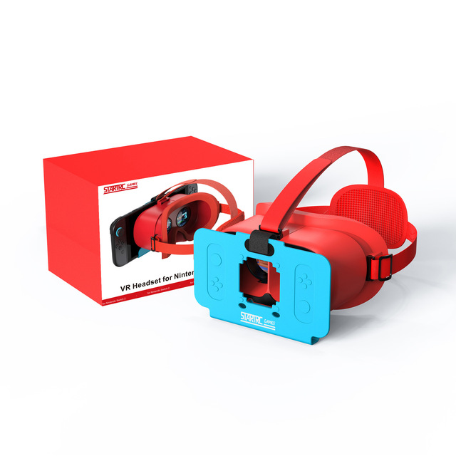 In Stock for Nintendo Switch 2 VR Glasses Headset Plastic Wireless High-Definition 3D Game Console Christmas Gift Accessories