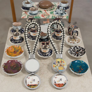 Organizador de mesa y cajón de cuerda de PU de alta calidad con diseño creativo personalizado <span class=keywords><strong>para</strong></span> almacenamiento de <span class=keywords><strong>llaves</strong></span> - Product Image 5