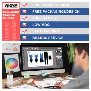 Collants de gymnastique personnalisés de haute qualité collants de gymnastique confortables en spandex pour compétition de gymnastique pour femmes - Product Image 4