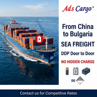 Transporte marítimo DDP puerta a puerta de China a Bulgaria para baterías de estado sólido con doble despacho de aduanas, impuestos incluidos