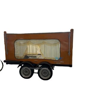 Venta caliente Royal Design Yellow Motorcycle Hearse Trailer Constructor de transporte especial para África - Product Image 6