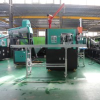 Promotion : Machine de soufflage et de fabrication de bouteilles Mitsubishi entièrement automatique à 2 cavités, 1200 BPH, pour flacons PET de 5 ml à 2 L