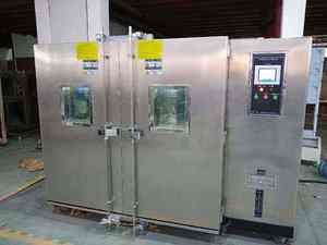 Grande promenade dans la chambre environnementale d'humidité et de température chambre d'essai de choc thermique de l'équipement d'essai 1000l - Product Image 4