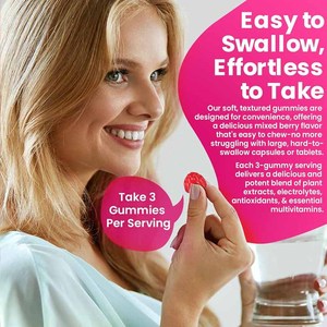 OEM hạnh phúc giờ Viện trợ gummies bổ sung trước khi trò chơi bên hydrat hóa chất điện giải rượu dhm cây kế sữa sau khi uống Gummy - Product Image 2