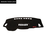 Housse de tableau de bord de voiture de luxe personnalisable Luerman Factory, tapis de protection solaire, décoration pour Nissan Versa Tiida C11