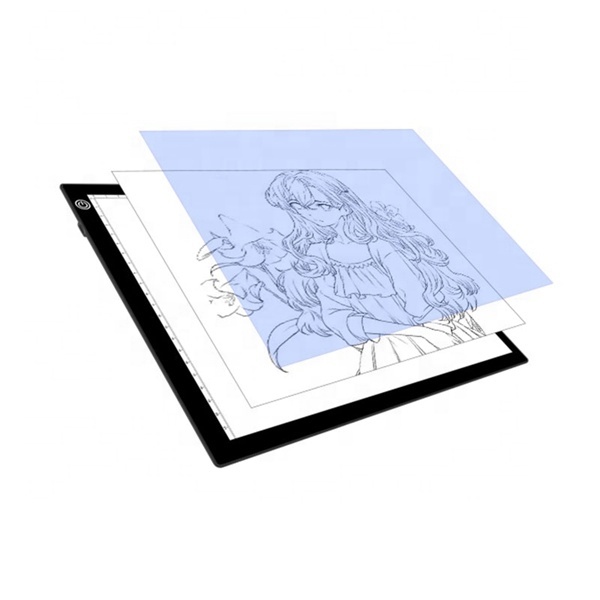 Illuminate Painting Light Box Animation Drawing Light Board Brightness Adjustable LED Light-up A4 Tracing Pad Customized Color