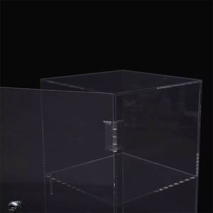 ตู้โชว์โปร่งใสสำหรับเก็บของเคาน์เตอร์อะคริลิค2ชั้นแบบสั่งทำได้จากโรงงาน - Product Image 5