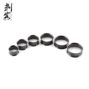 <span class=keywords><strong>Oreille</strong></span> en <span class=keywords><strong>acier</strong></span> inoxydable Double évasée Plug Expander Stretcher Earlet Jauges Piercing Body Jewelry - Product Image 3