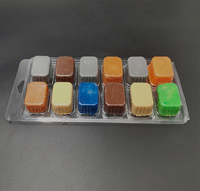 Boîte à cire personnalisée en plastique transparent avec 5, 6, 8 ou 10 cavités, avec cintre, pour emballer des bougies à la cire fondue