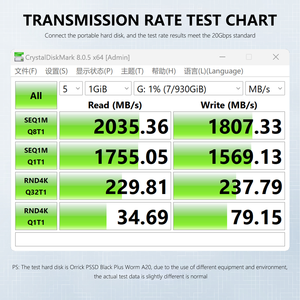 <span class=keywords><strong>USB</strong></span> 3.2 Gen 2x2 20gbps tốc độ cao Ổ cứng chuyển PD 240W nhanh Sạc Cáp máy in tinh khiết đồng dẫn dẫn kỹ thuật số - Product Image 3
