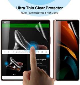 Protector de Pantalla de Hidrogel TPU Transparente HD 3D Flexible de Cobertura Total Personalizado de Fábrica para Samsung Galaxy Z Fold 6 7 8 5G - Product Image 4