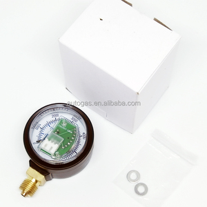 NO.1 CB08 tek tüp manometre 5V/12V CNG gaz basınç göstergesi için EFI dönüşüm doğal CNG manometre durumu yeni - Product Image 3
