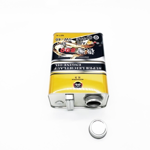 Fabricante de Latas de Hojalata en China, Lata de Hojalata Vacía de 4L para Aceite Lubricante con Tapa de Rosca Selladora - Product Image 4