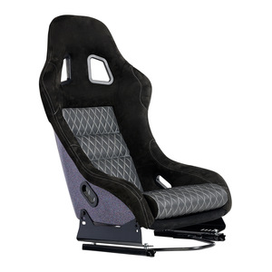 Asiento Deportivo CNSPEED Racing de PVC y Gamuza para Auto YC102095-BG 60x52x95cm - Product Image 5