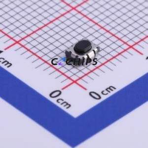 SKTHAHE010 Tactile Switch SMD Switch Single Pole Single Throw Oval Button 3N Vertical Mount - Product Image 1