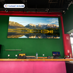 จอแสดงผลวิดีโอติดผนัง LED แบบคงที่ในร่ม Canbest Fiw Series P1.8 ขนาด 1.8 มม. 4480x1920 มม. 14.7x6.3 ฟุต ในเม็กซิโก - Product Image 1