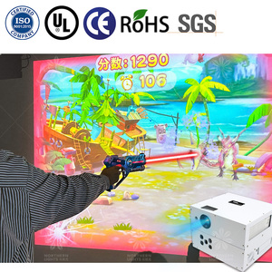 Terrain de jeu intérieur pour enfants Pistolet infrarouge Mur interactif Projection enfants Fort vilain balle fracassante <span class=keywords><strong>Logiciel</strong></span> de <span class=keywords><strong>jeux</strong></span> - Product Image 4