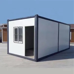 Casa pré-fabricada de fábrica modular, casa pré-fabricada móvel de luxo inteligente, pacote plano, casa pré-fabricada com reboque, você pode viajar com ela