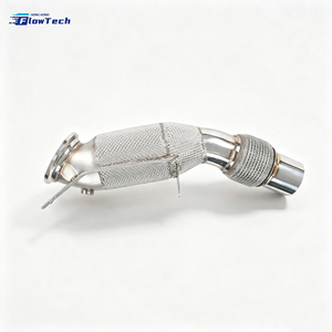 Kit de Downpipe en Acier Inoxydable 304 pour BMW 320i 330i F30 G20 B48 2.0T à Haut Débit avec Bouclier Thermique - Product Image 3