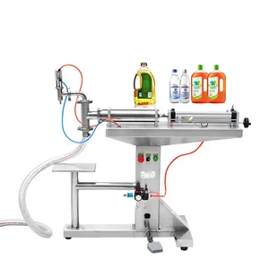 Machine de remplissage d'biberons Semi-automatique, pour remplir bouteilles de shampoing, lotion, parfum, huile