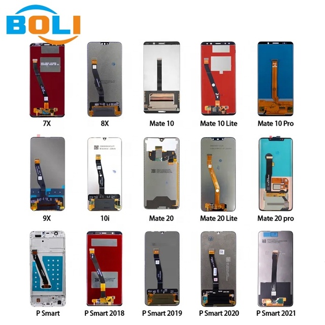 Factory Wholesale for Honor 7x 8x 9x Lcd Screen for Huawei Mate 10 20 Pro Lite Mobile Phone Lcd Display Touch Screen