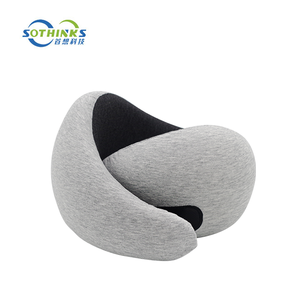 360 °   Almohada de Viaje Ajustable con Forma de Caracol, 100% Espuma Viscoelástica, Almohada Ergonómica de Soporte para el Cuello para Dormir en Avión, Auto y Oficina - Product Image 3
