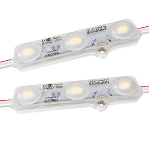 Modulo LED Ultrasonico di Alta Qualità, DC12V 1.5W, Samsung <span class=keywords><strong>Korea</strong></span> SMD 3-chip IP67 5730, Lente Opaca - Product Image 3